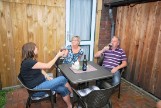 Terrasse Fewo "Am Fehnkanal"